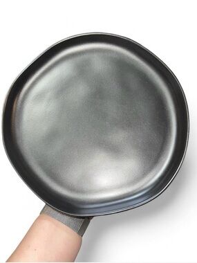 SOLD Hearth & Hand Magnolia Black Stoneware 8.5” Salad Plate